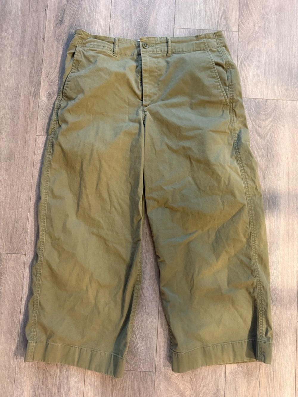 Polo by Ralph Lauren Olive Cropped Chino Pants